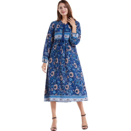 Heidi Mode | Kleid mit böhmischem Print