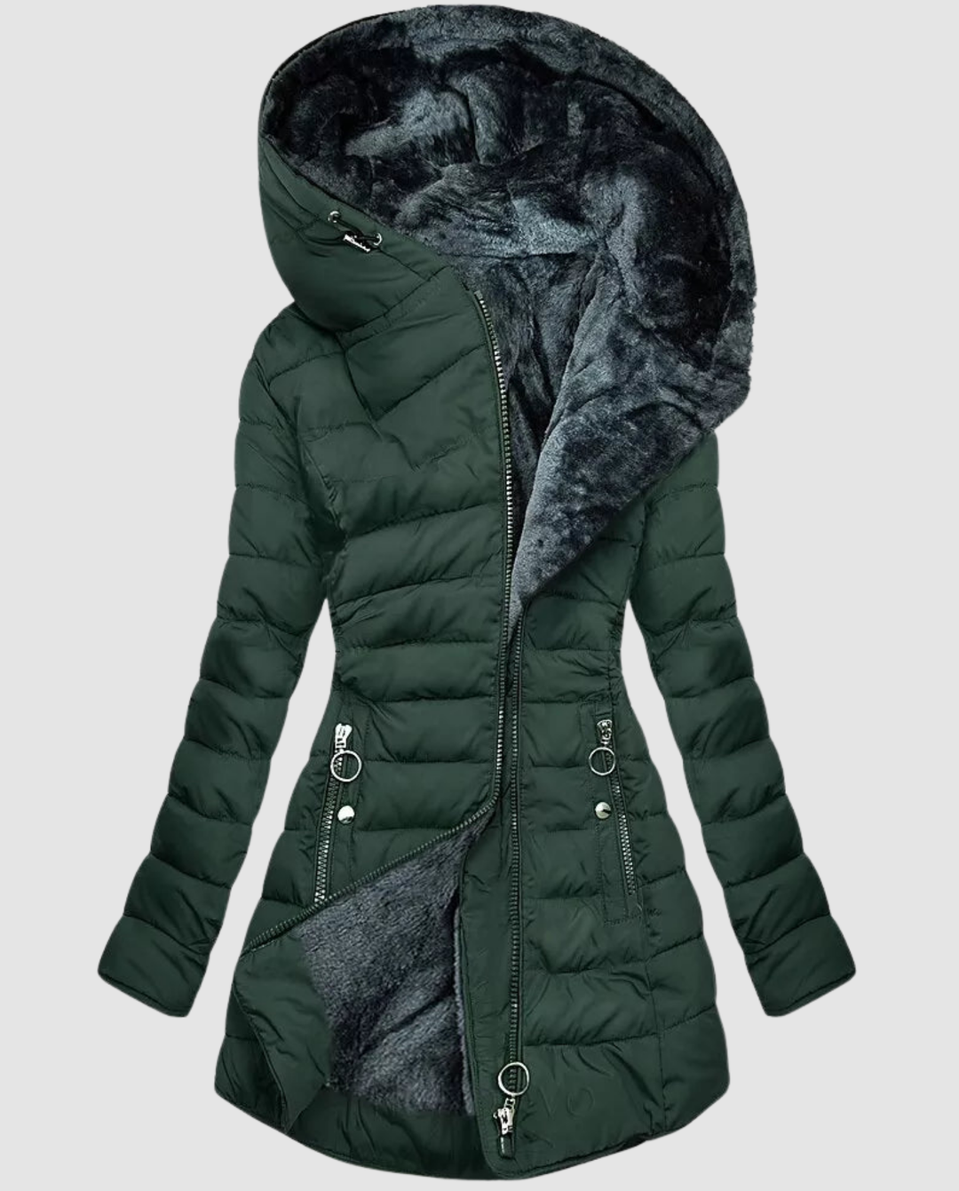 Lange Winterjacke Damen | Heidi-Mode