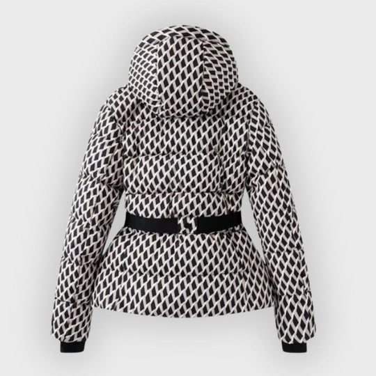 Heidi-Mode | Damen Gürtelte Pufferjacke