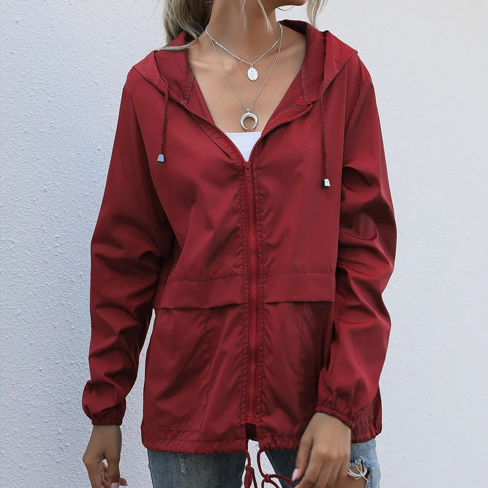 Heidi-Mode | Leichte Windjacke mit Kapuze