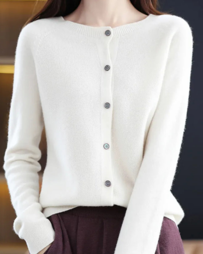Heidi-Mode | Damen Langarm Strickjacke