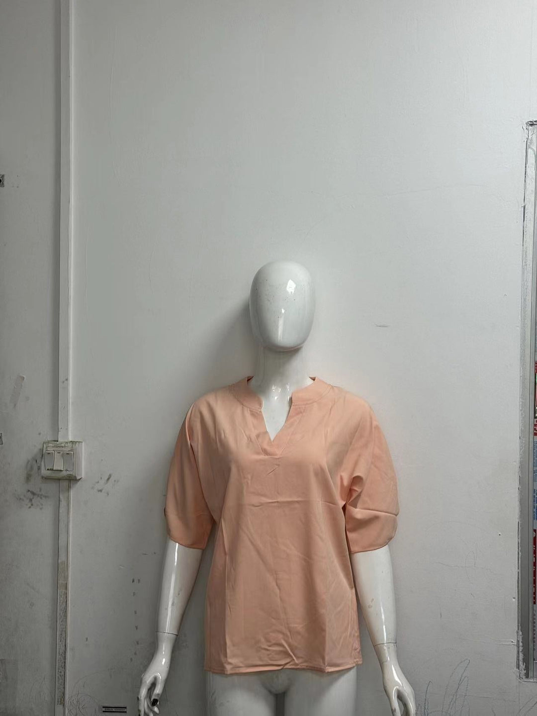 Heidi-Mode | Sommerliche Chiffon-Bluse mit V-Ausschnitt für Damen
