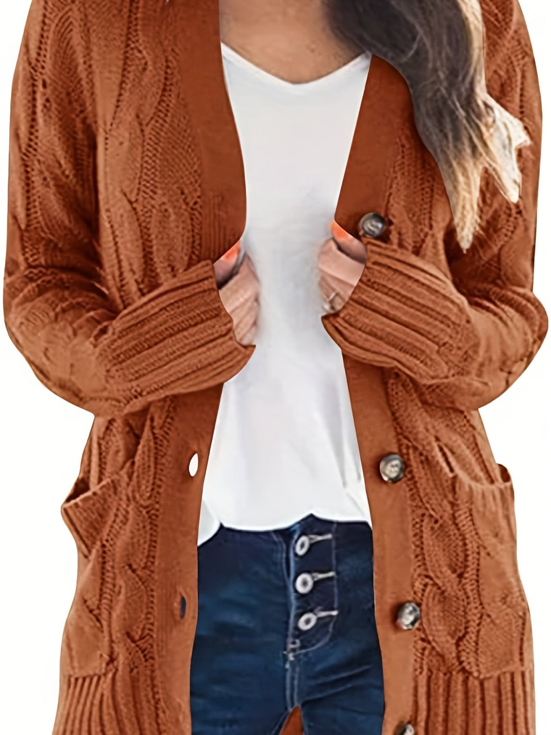 Trendige und elegante Winterjacke