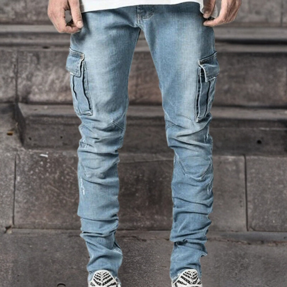 Stylische Cargohose aus Denim