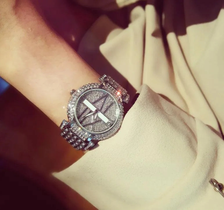 Heidi-Mode | Ladies' wristwatch with diamonds