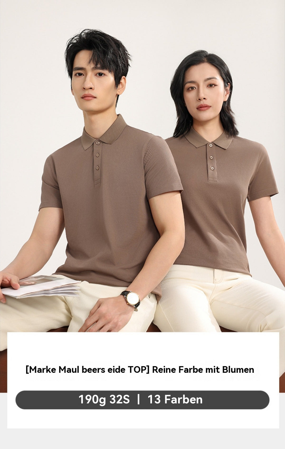 Heidi Mode | Poloshirt aus Maulbeerseide