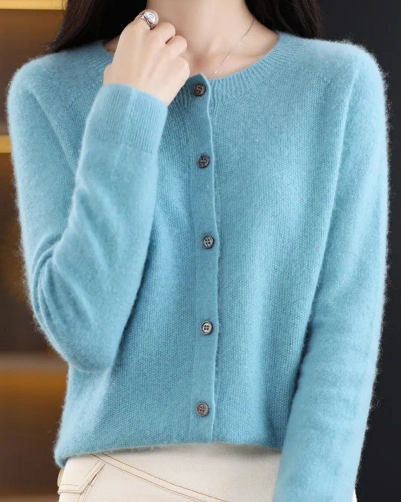 Heidi-Mode | Damen Langarm Strickjacke