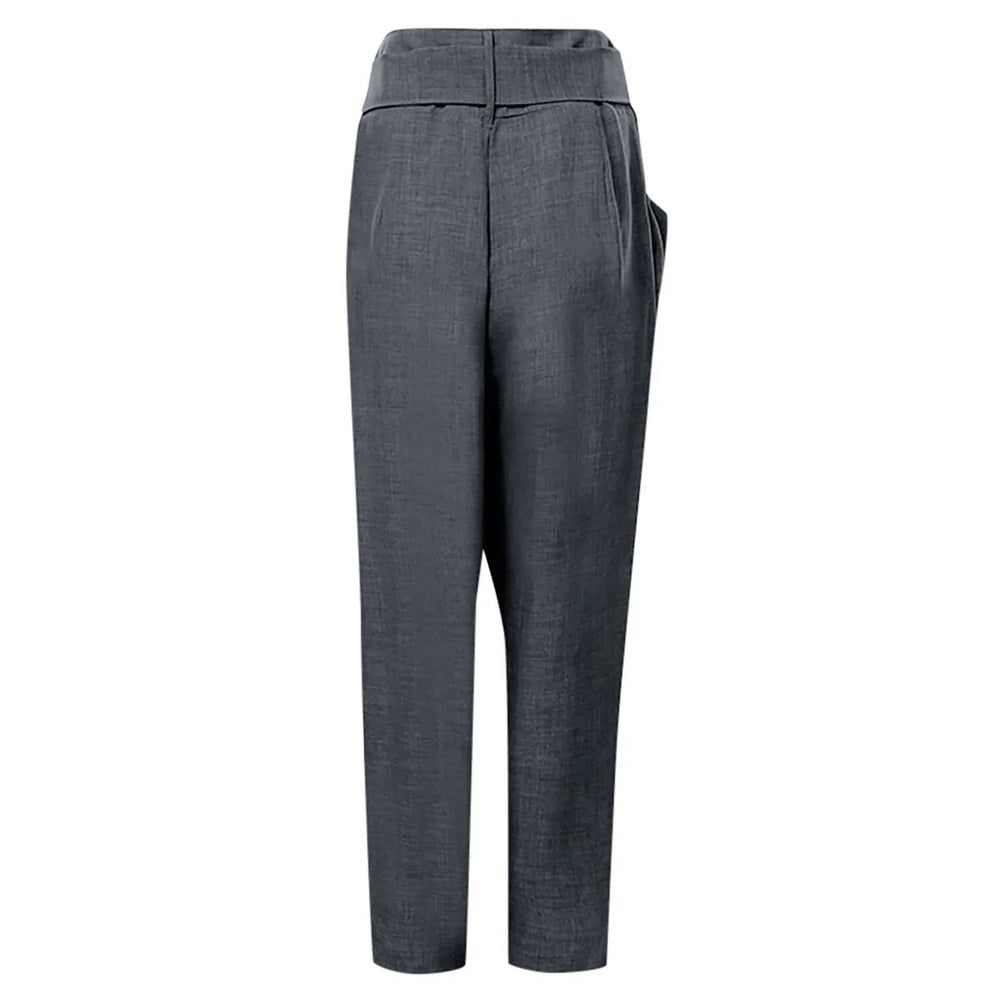 Heidi-Mode | High-Waist Wickel Bequeme Hose