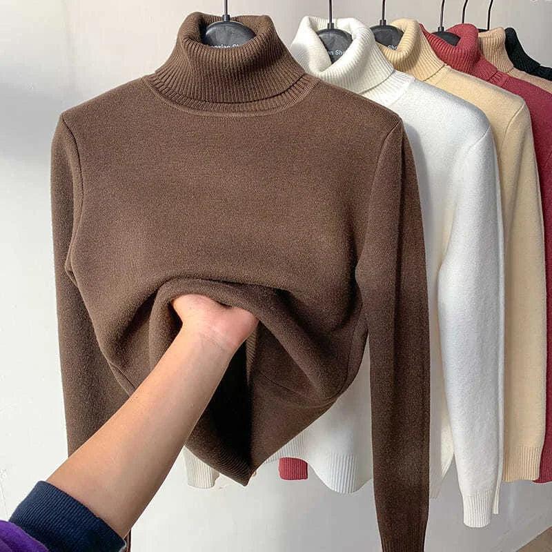 Heidi-Mode | Plüschiger Eleganter Pullover