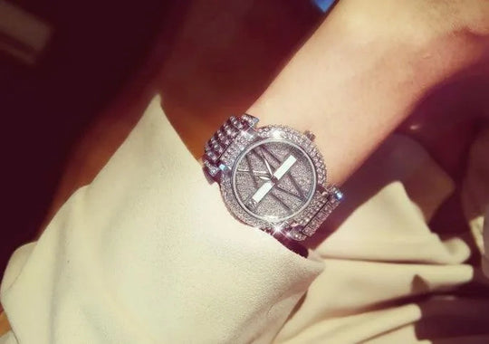 Heidi-Mode | Ladies' wristwatch with diamonds