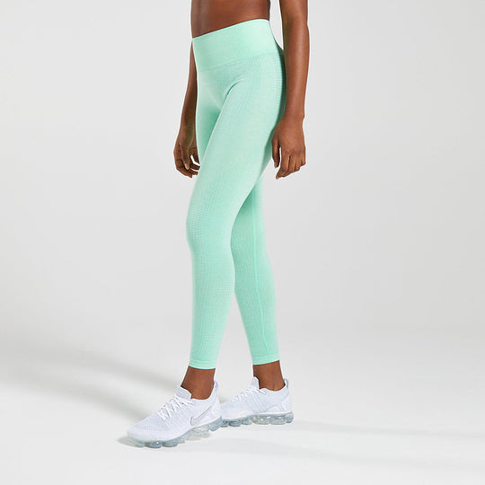 Damen Sportliche Performance-Leggings mit hohem Bund und atmungsaktivem Material Heidi-Mode