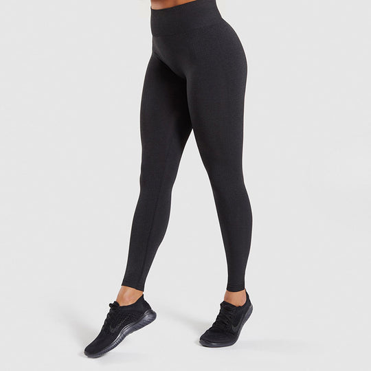 Damen Sportliche Performance-Leggings mit hohem Bund und atmungsaktivem Material Heidi-Mode