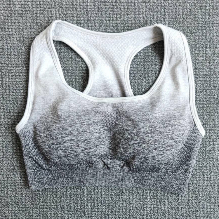 Damen Sportlicher Fitness-BH mit atmungsaktivem Mesh-Material Heidi-Mode