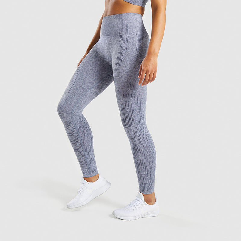 Damen Sportliche Performance-Leggings mit hohem Bund und atmungsaktivem Material Heidi-Mode