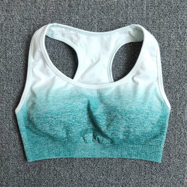 Damen Sportlicher Fitness-BH mit atmungsaktivem Mesh-Material Heidi-Mode