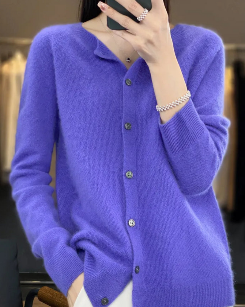 Heidi-Mode | Damen Langarm Strickjacke