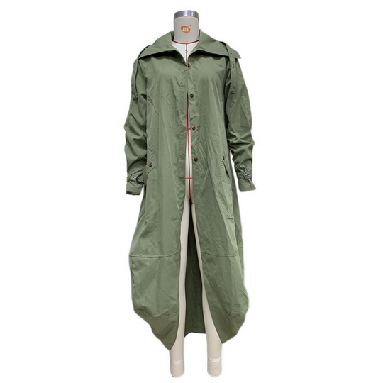 Trenchcoat Mantel Lang Damen