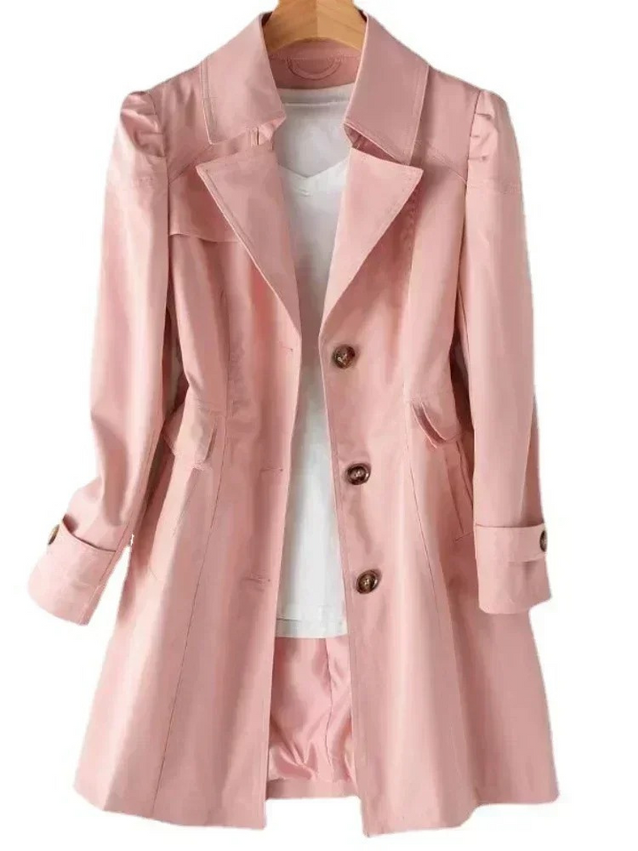 Kurze Trenchcoat Leichte Damenjacke