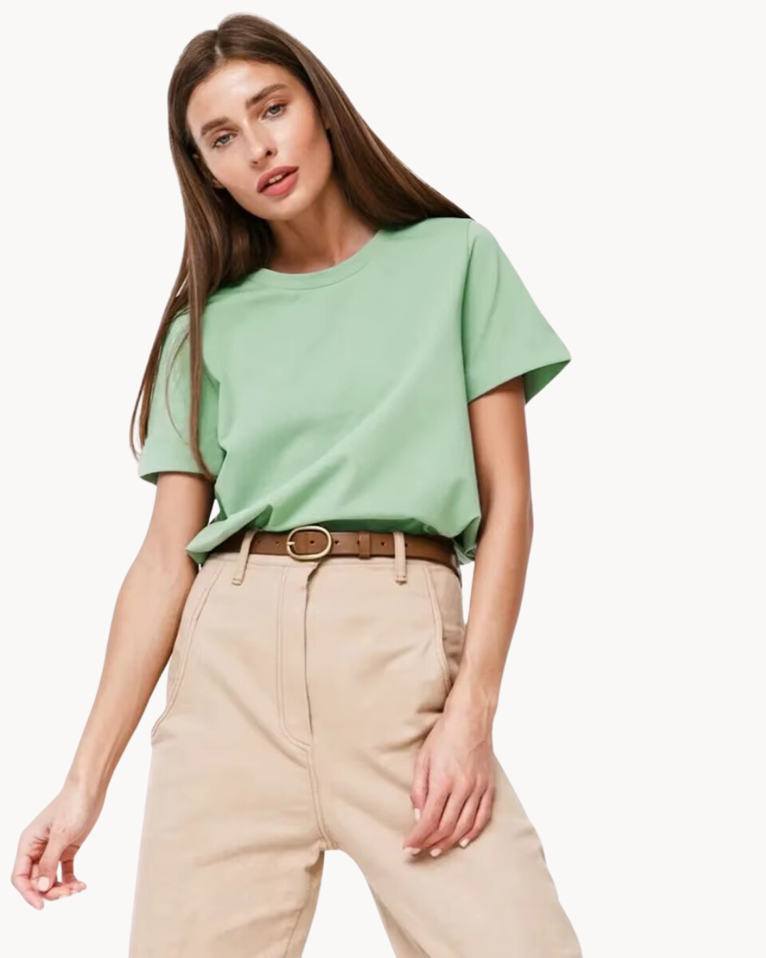 Heidi-Mode | Luxurious Soft Stretch Damen T-Shirt