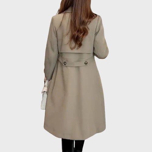 Heidi-Mode | Doppelreihiger Trenchcoat für Frauen
