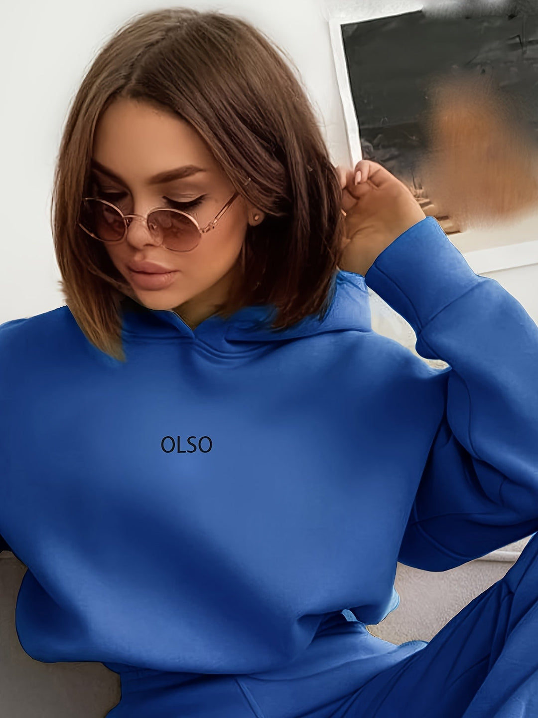 Heidi-Mode | Oslo Damensatz Zweiteiliges Satz aus Kapuzenpulli und Sweatpants für Lässigen Stil und Maximalen Komfort.