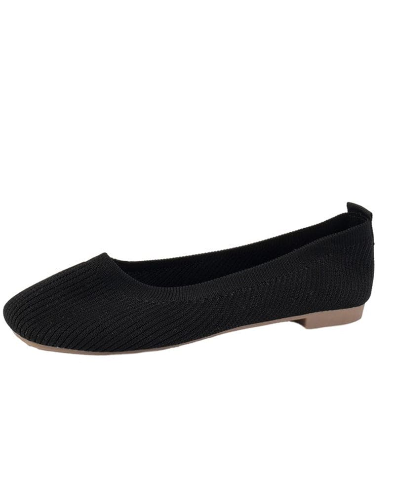 Heidi-Mode | Atmungsaktive Flache Schuhe mit Runden Zehen