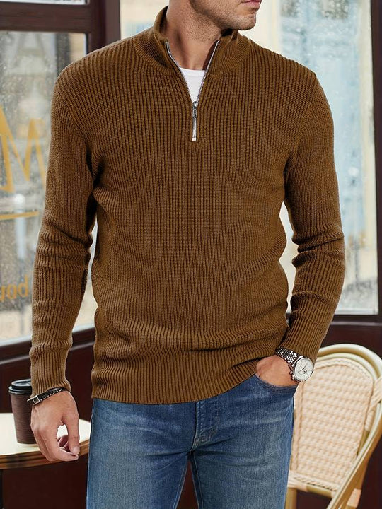 Heidi-Mode | Alpha Herren Zip-Pullover