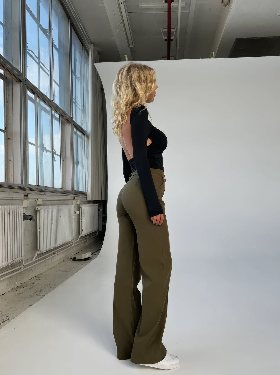 Schlichte Business-Casual-Hose für Damen