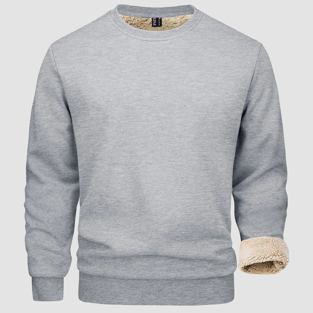 Heidi-Mode - Gepolstertes Fleece Sweatshirt für Herren