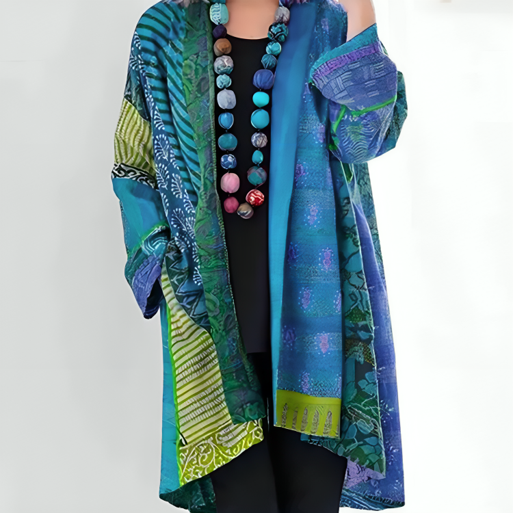 Heidi-Mode | Bunte Damen Strickjacke