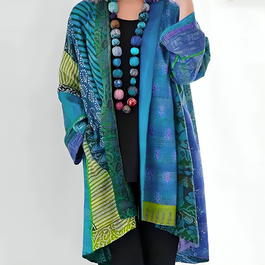 Heidi-Mode | Bunte Damen Strickjacke