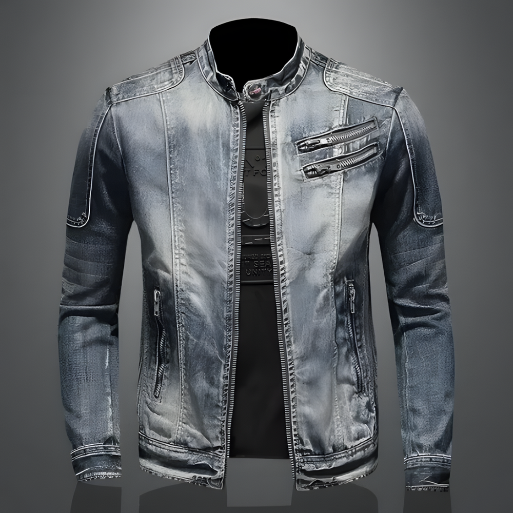 HeidiMode - Retro Herren Jeansjacke