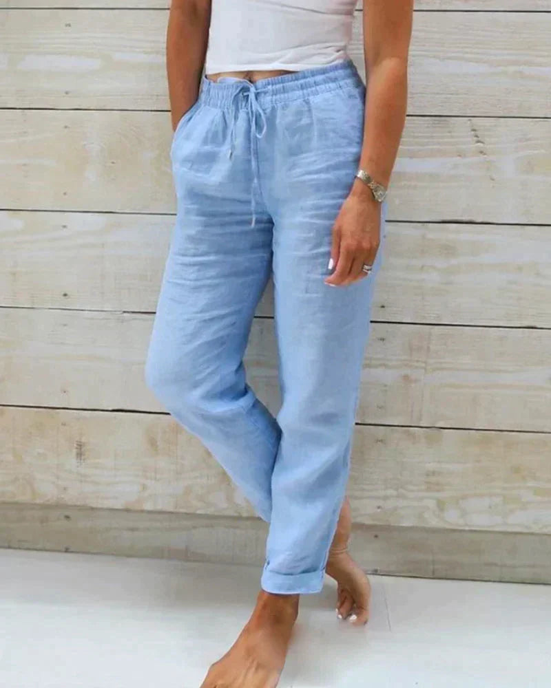 Heidi-Mode - Stilvolle Leinenhose für Damen