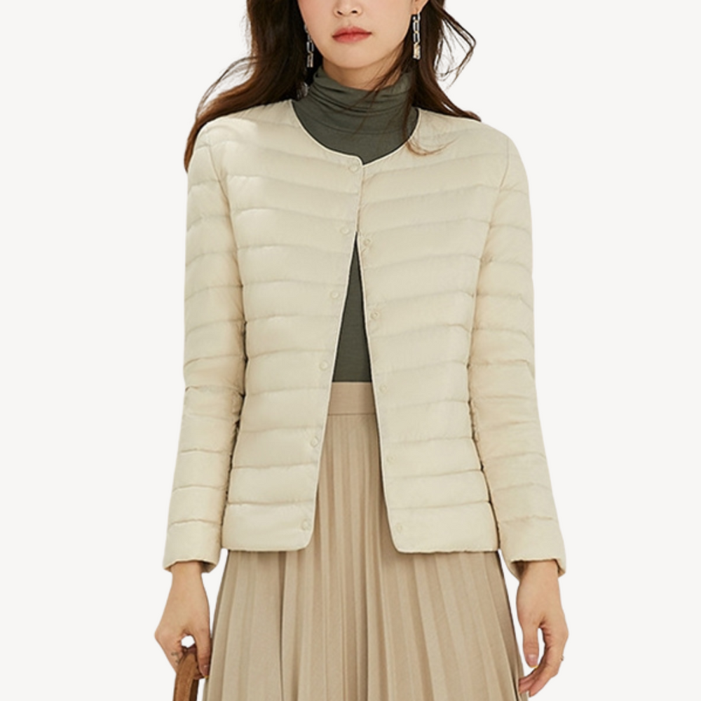 Heidi-Mode | Pufferjacke Leichte Winteroberbekleidung für Frauen