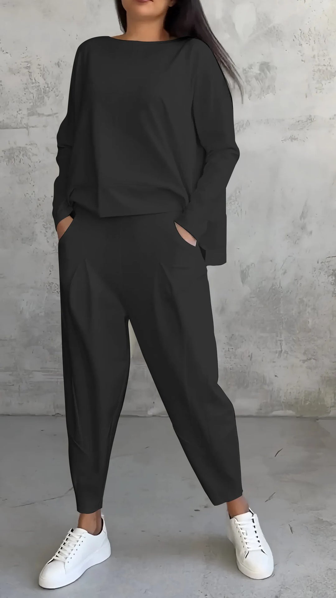 Heidi-Mode | Zweiteiliges Set In Einem Lässigen Relaxed Fit Modell