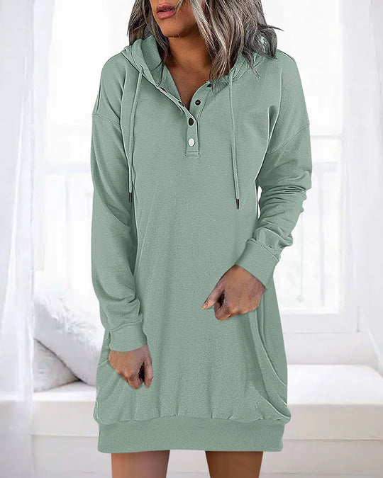 Heidi-Mode | Baumwoll-Pullover Hoodie Mit Kapuze Für Damen