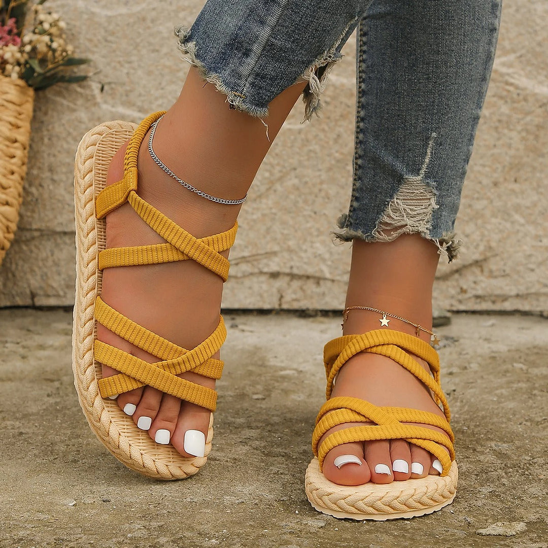 Heidi-Mode | Trendy Damen Sandalen Bequem Sommer