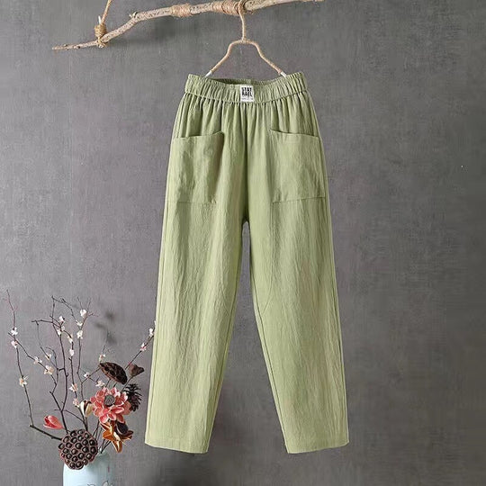 Heidi-Mode | Schicke Leinenhose
