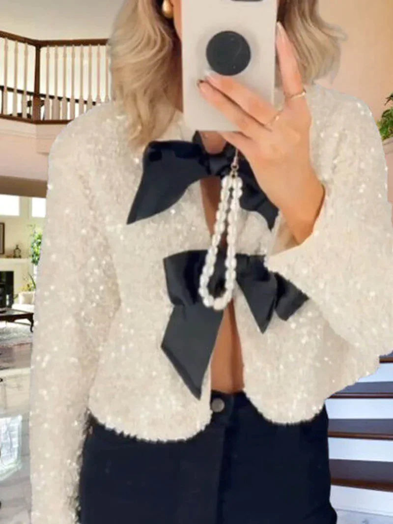 Caroline | Modische Sparkling-Jacke