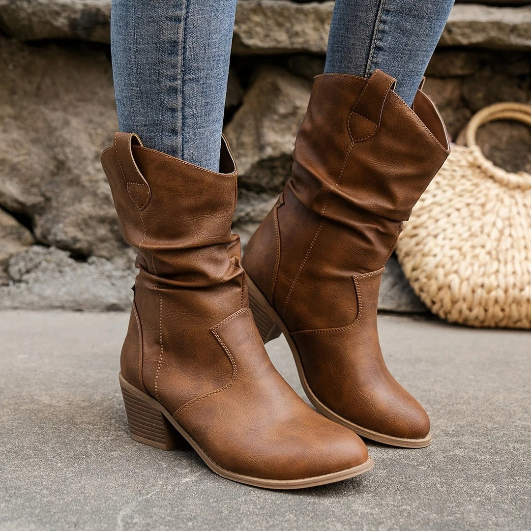 Heidi-Mode | Orthopädische Cowboystiefel