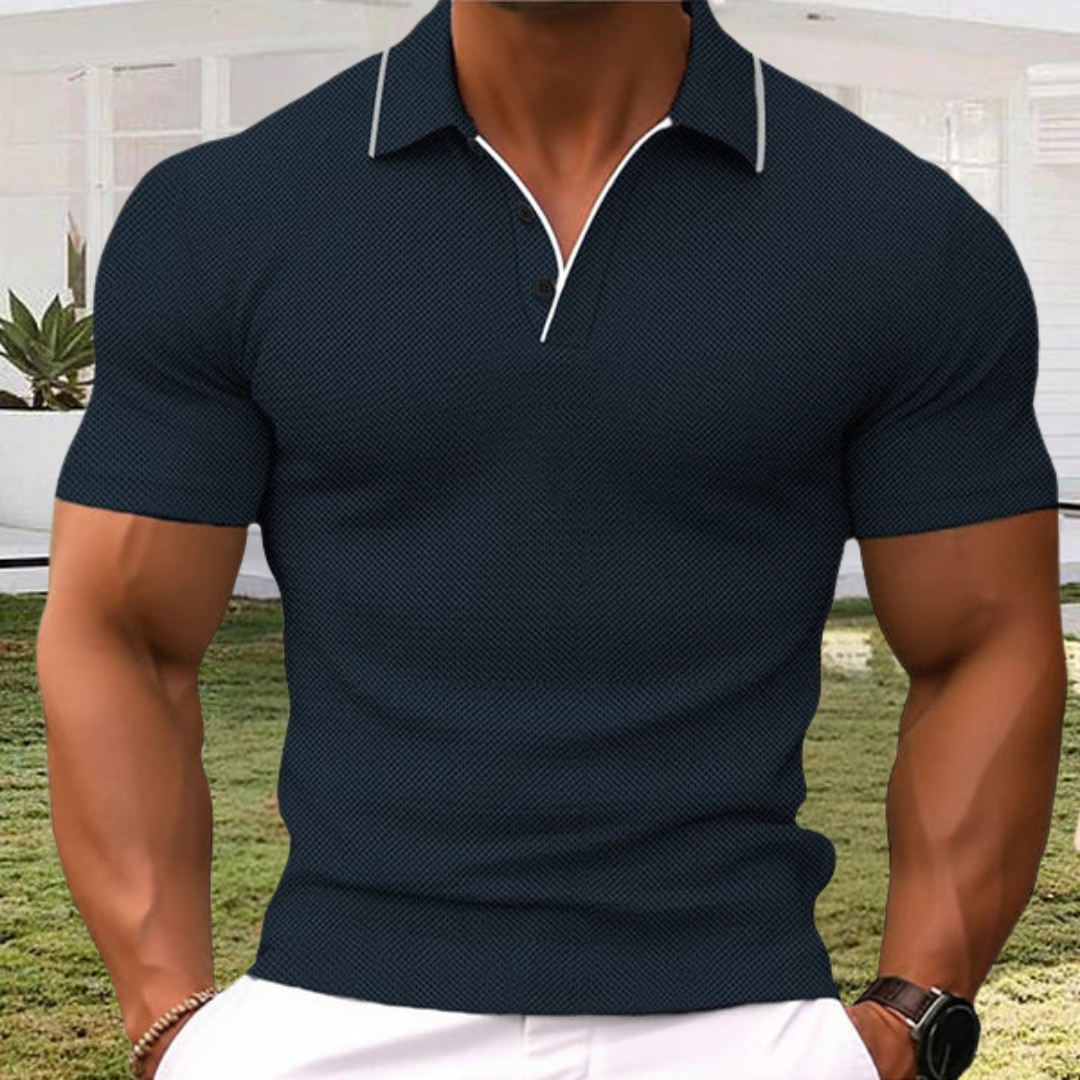 Lässiges Poloshirt mit Knöpfen