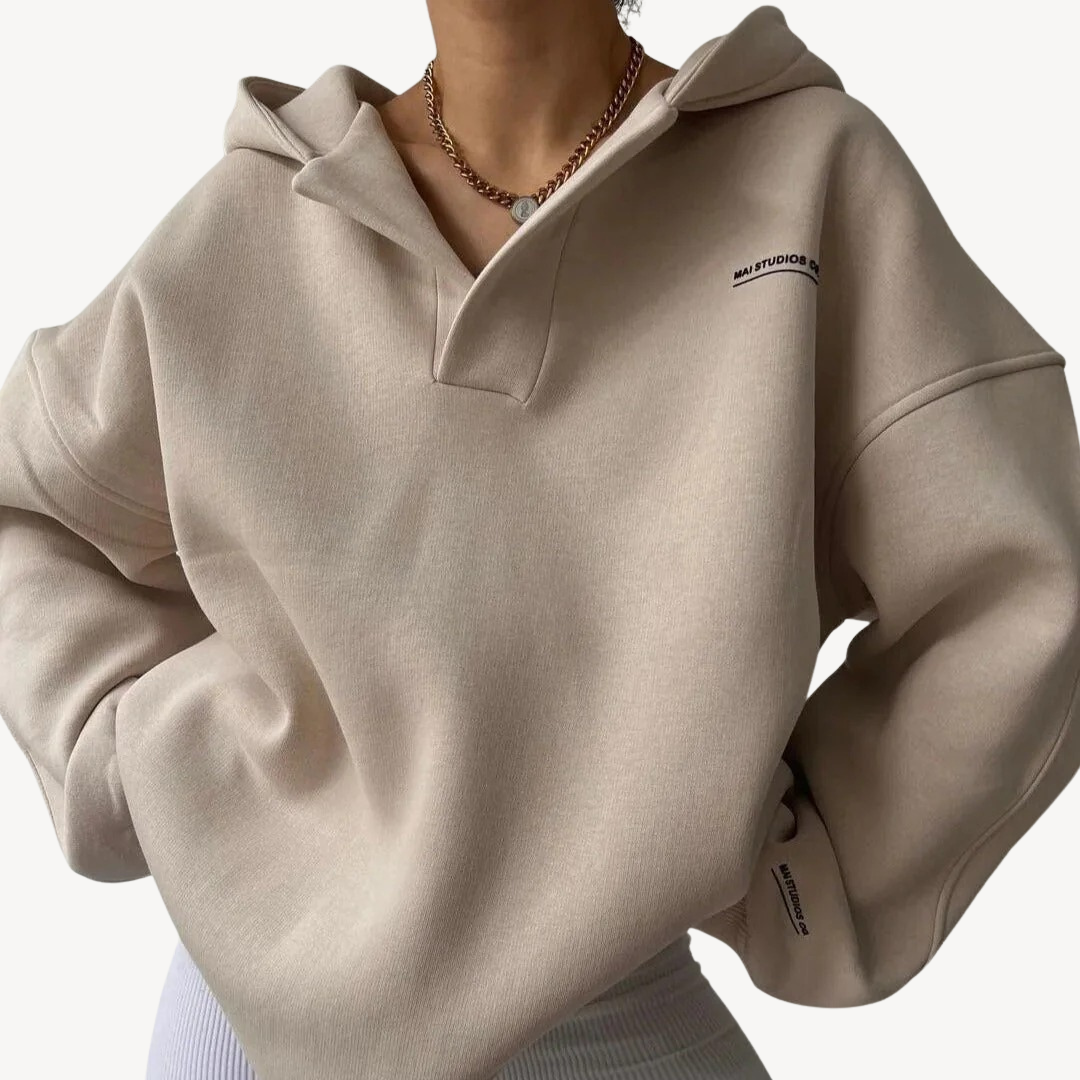 Heidi-Mode | Damen Fleece Oversized Hoodie