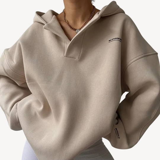 Heidi-Mode | Damen Fleece Oversized Hoodie