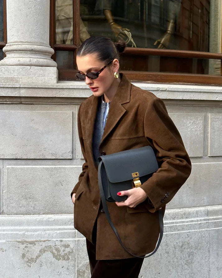 Heidi-Mode | Wildleder Blazer