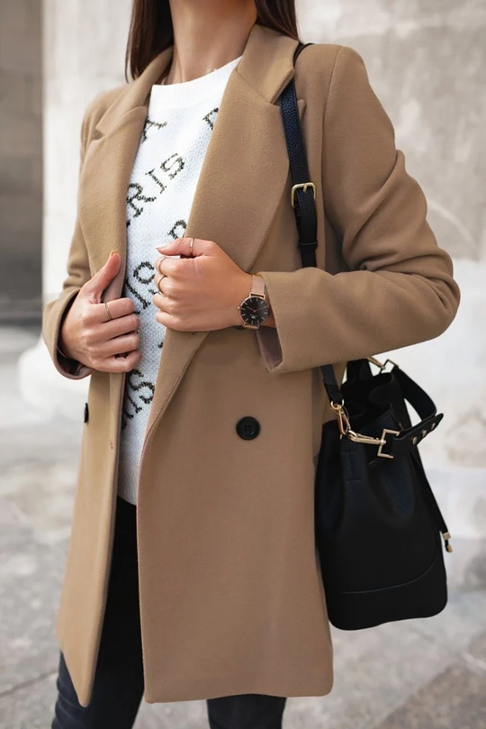 Schicke kurze Trenchcoat Damen