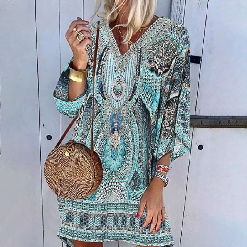 – Elegantes und bequemes Sommerkleid