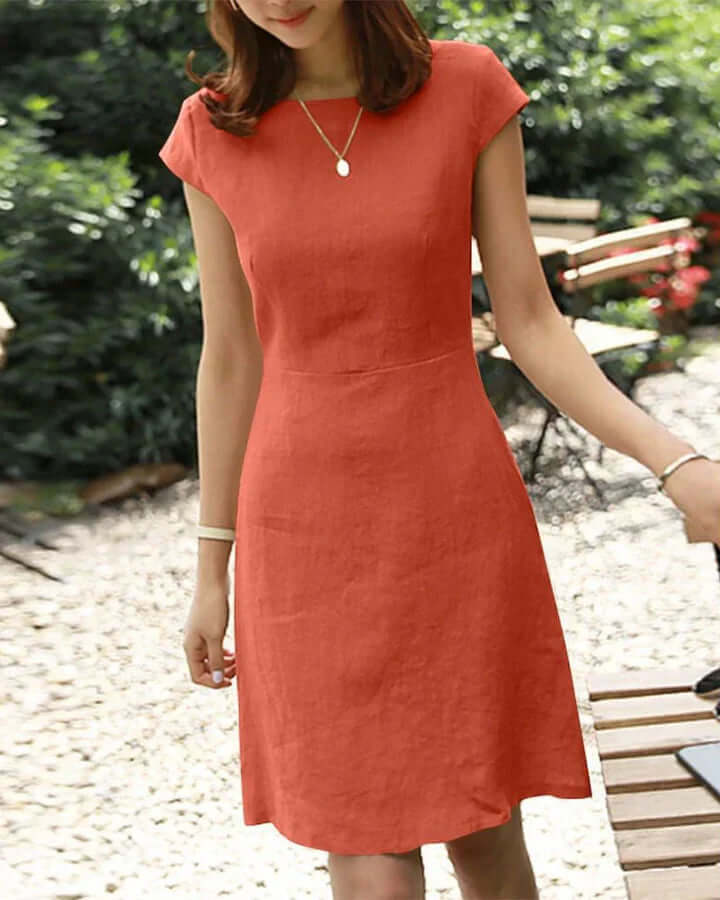Heidi-Mode | Sommerkleid mit Zarten Ärmeln