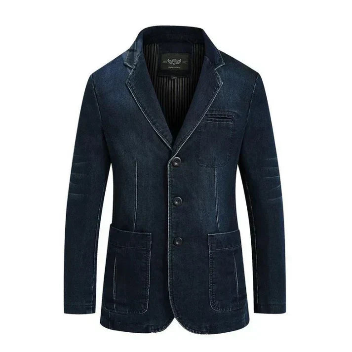 Heidi-Mode | Schicker Denim-Blazer für Herren