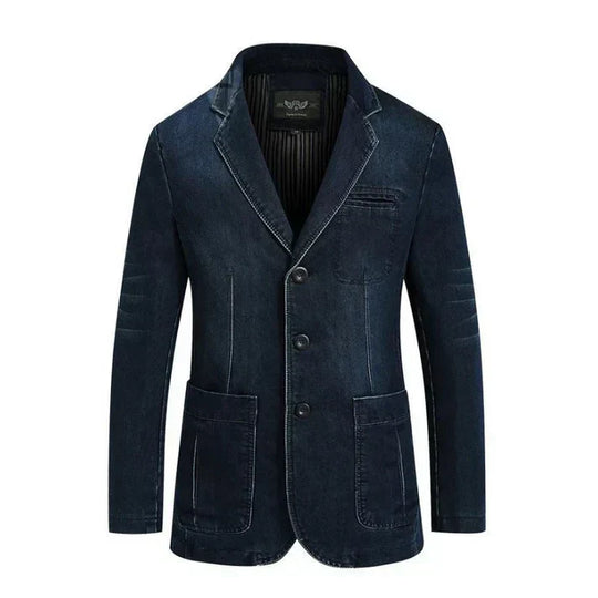 Heidi-Mode | Schicker Denim-Blazer für Herren