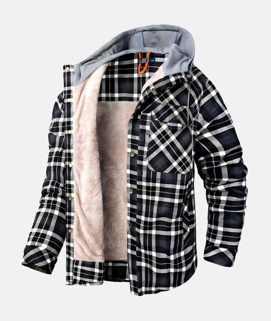 Denis | Kariert Flanelljacke